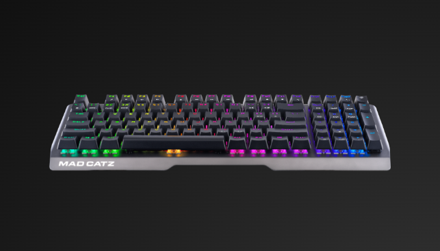 [レンタル] Mad Catz(マッドキャッツ) S.T.R.I.K.E13 小型メカニカルゲーミングキーボード - 4