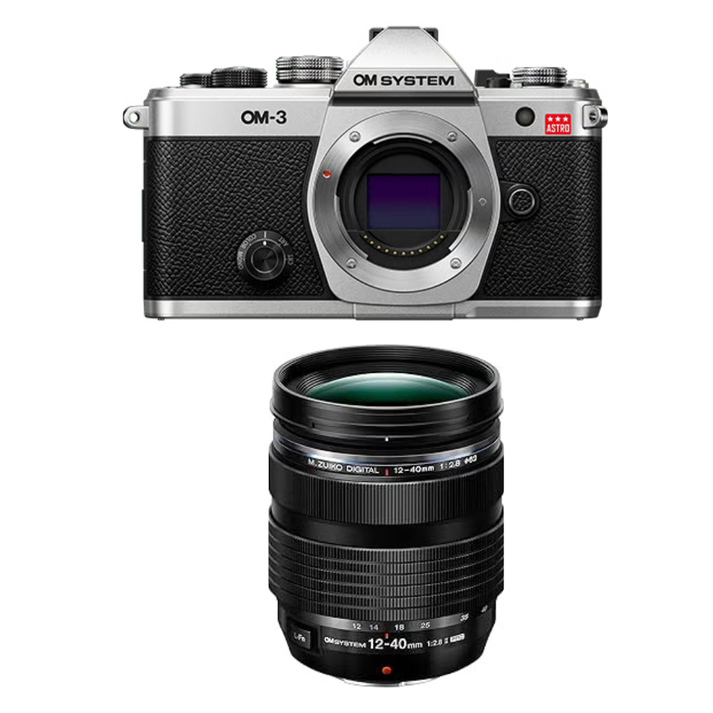 [レンタル] OM SYSTEM OM-3 ASTRO ＆ M.ZUIKO DIGITAL ED 12-40mm F2.8 PRO II レンズキット ミラーレス一眼