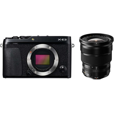 富士フイルム X-E3 10-24mm F4 R OIS レンズセット ミラーレス一眼 [レンティオおすすめセット]