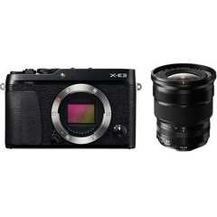 富士フイルム X-E3 10-24mm F4 R OIS レンズセット ミラーレス一眼 [レンティオおすすめセット]