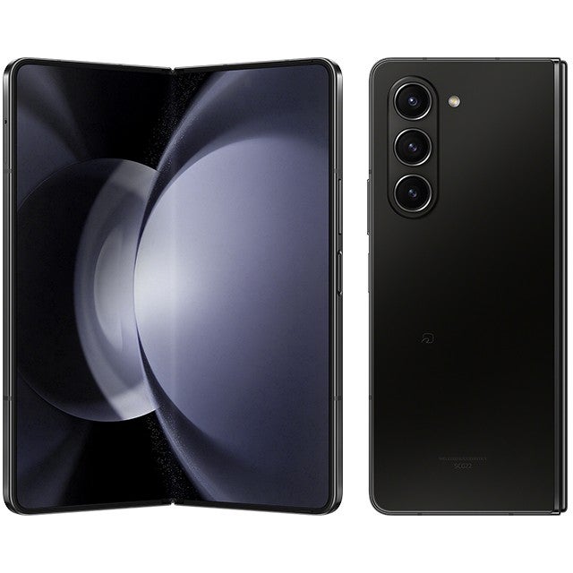 レンタル] サムスン(Samsung) Galaxy Z Fold5 SCG22 512GB ブラック