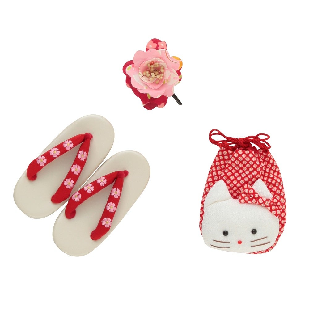 [レンタル] 七五三/節句 被布セット 3歳女の子 鮮やか 豪華絢爛の宅配レンタル - 4