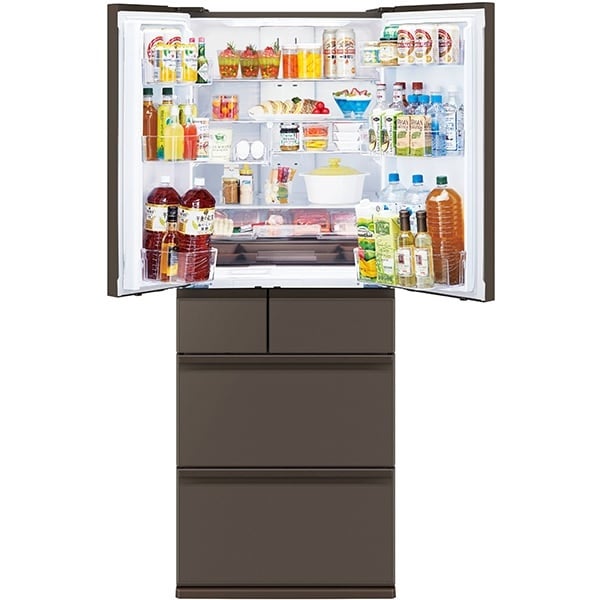 [レンタル] [608L][ファミリー向け][観音開き]三菱電機 MR-WZ61K 冷凍冷蔵庫 - 6