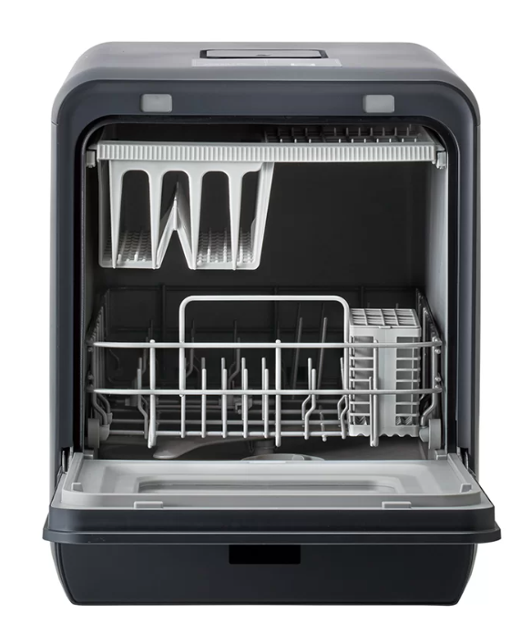 [レンタル] [～食器28点]アクア 食器洗い乾燥機 ADW-M28B 工事不要 タンク式 分岐水栓対応 - 5