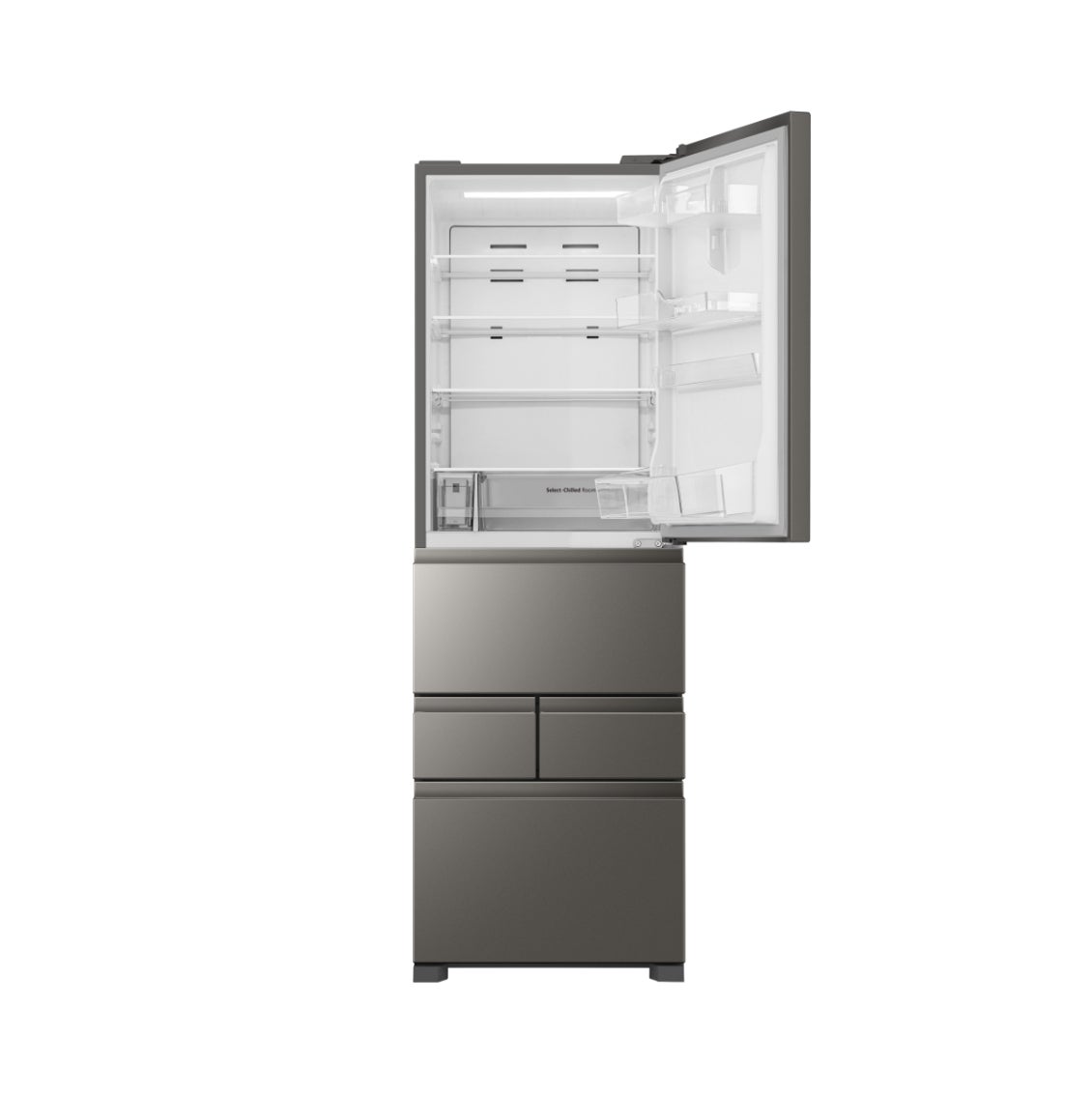 レンタル] [450L][ファミリー向け][右開き]Hisense (ハイセンス) HR