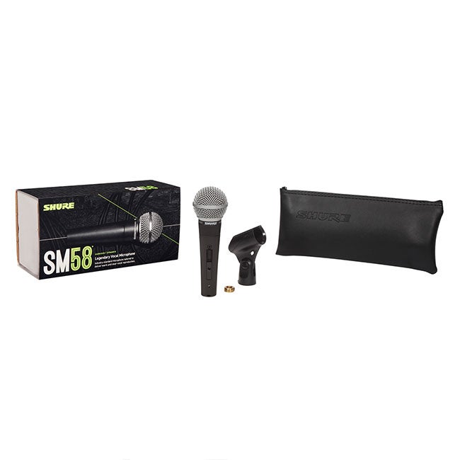 レンタル] SHURE ボーカルマイクロホン SM58SE スイッチ付き - Rentio