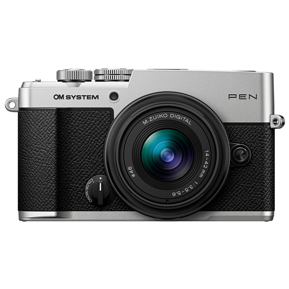 [レンタル] OM SYSTEM PEN 14-42mm F3.5-5.6 III レンズキット ミラーレス一眼 シルバー
