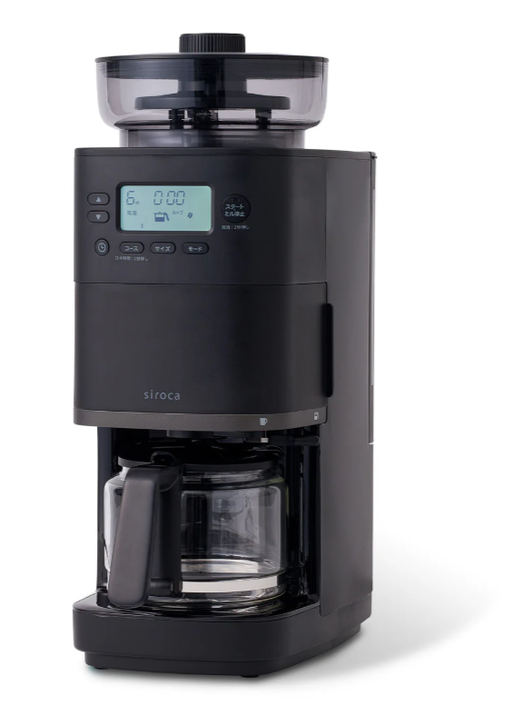 [レンタル] シロカ(siroca) コーン式全自動コーヒーメーカー「カフェばこPRO」CM-6C271 - 2