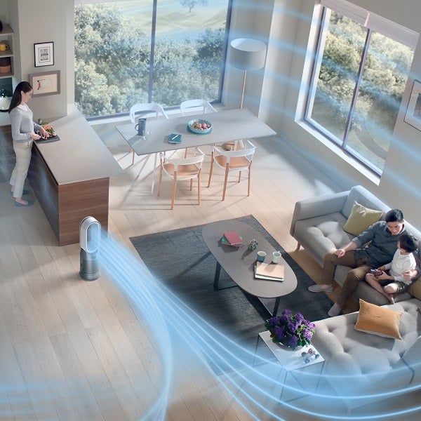 レンタル] Dyson(ダイソン) Purifier Hot+Cool™ HP07-WS 空気清浄機能