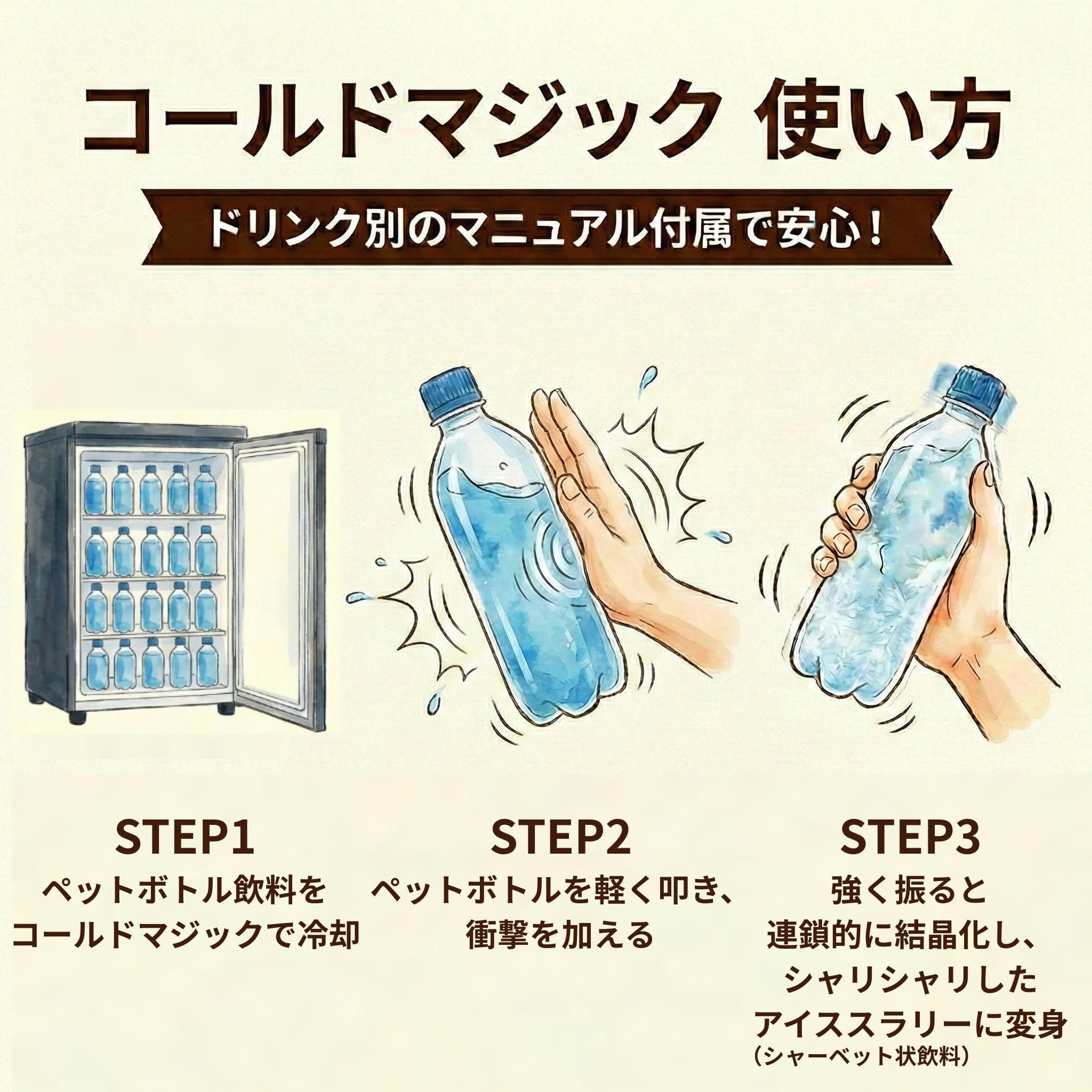 [レンタル] [93L]山善 ノンフロン コールドマジック アイススラリー機能搭載 冷凍庫・冷蔵庫 - 4