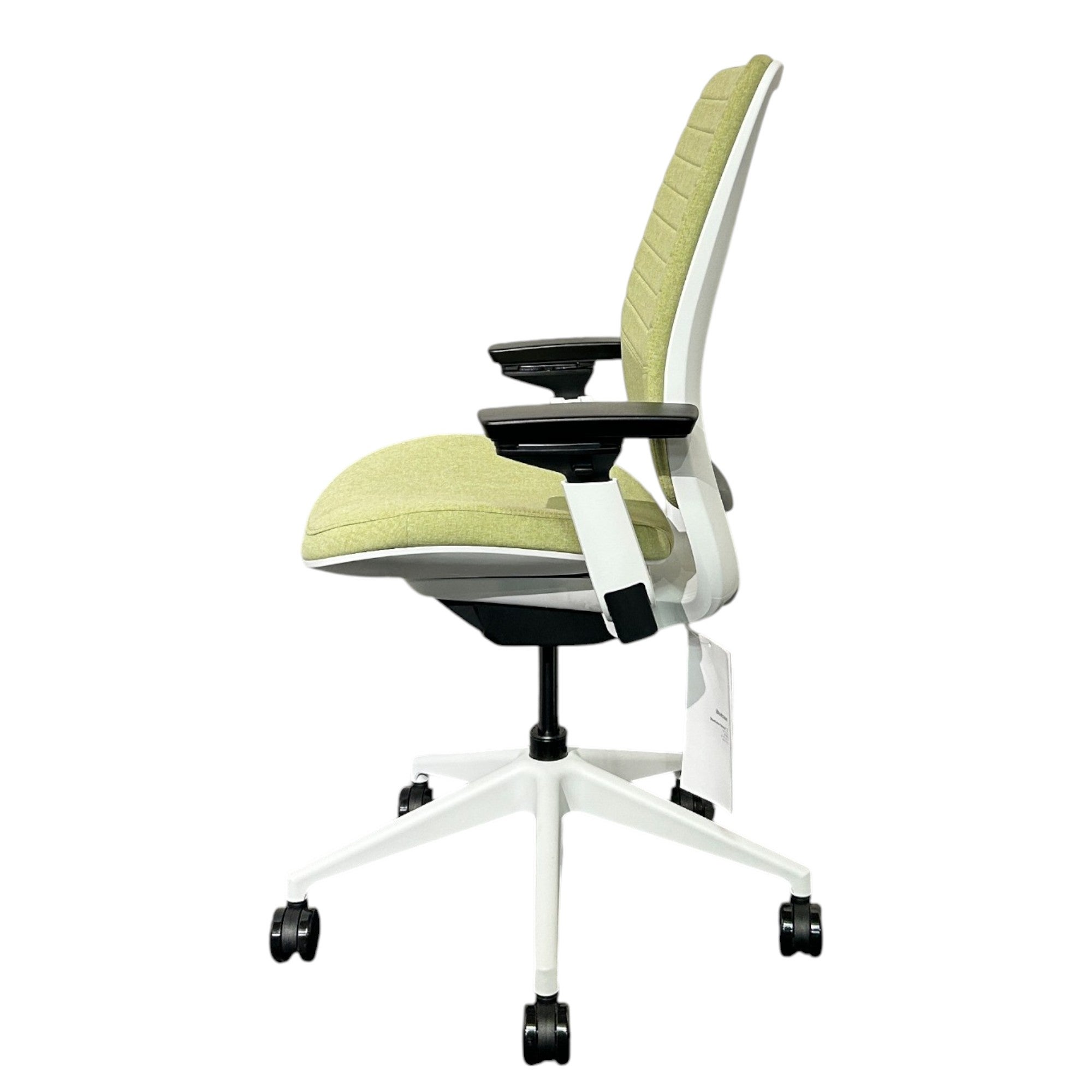 [レンタル] Steelcase オフィスチェア Series 2 ハイバック 可動肘 ランバーサポート グラス ホワイト 436UPHQSA - 3