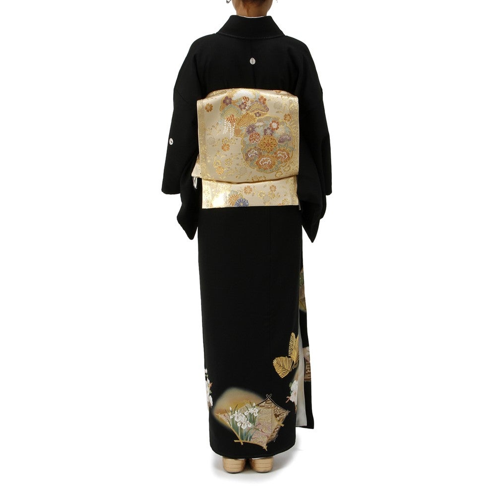 [レンタル] 留袖セット 花柄 (長襦袢、帯、和装小物一式)の宅配レンタル - 2