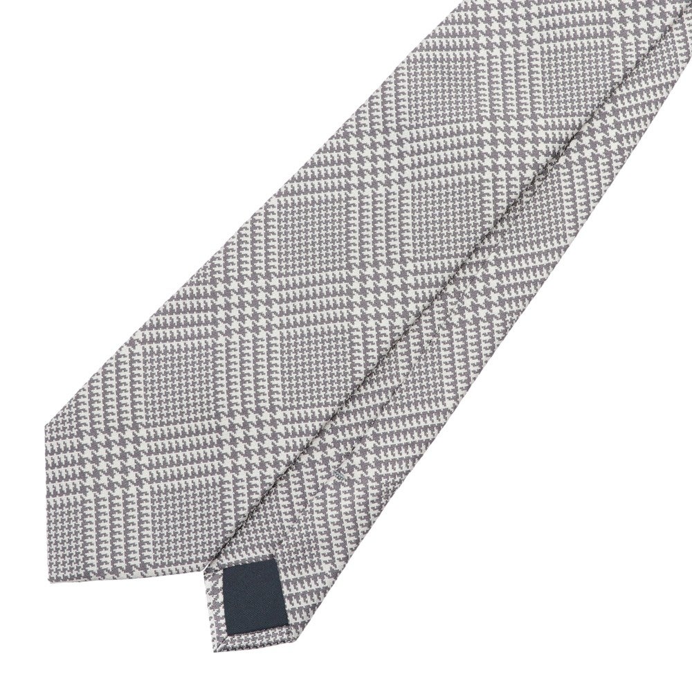 [レンタル] ビームス メンズネクタイ グレー ハート グレンチェック グレー