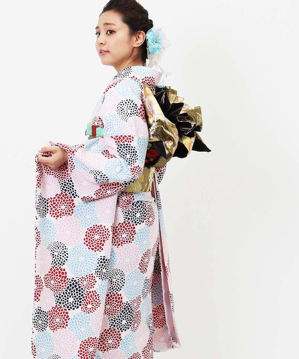 [レンタル] 【対応身長148-168cm】レンタル振袖フルセット-771の宅配レンタル - 14