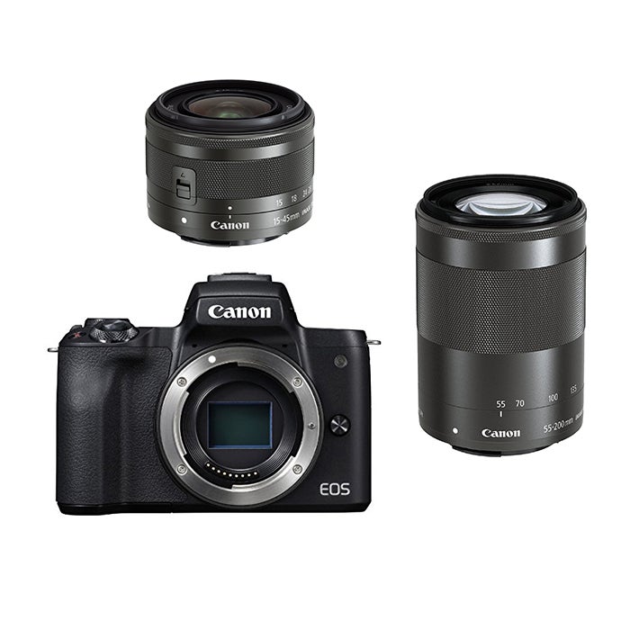 Canon EOS kiss M ミラーレス 一眼レフ ズームレンズ | www.fitwellind.com