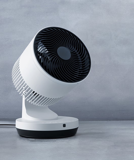 [レンタル] THREEUP（スリーアップ） ヒート＆クール HC-T2206 衣類乾燥機能付３Dサーキュレーター ホワイト - 2