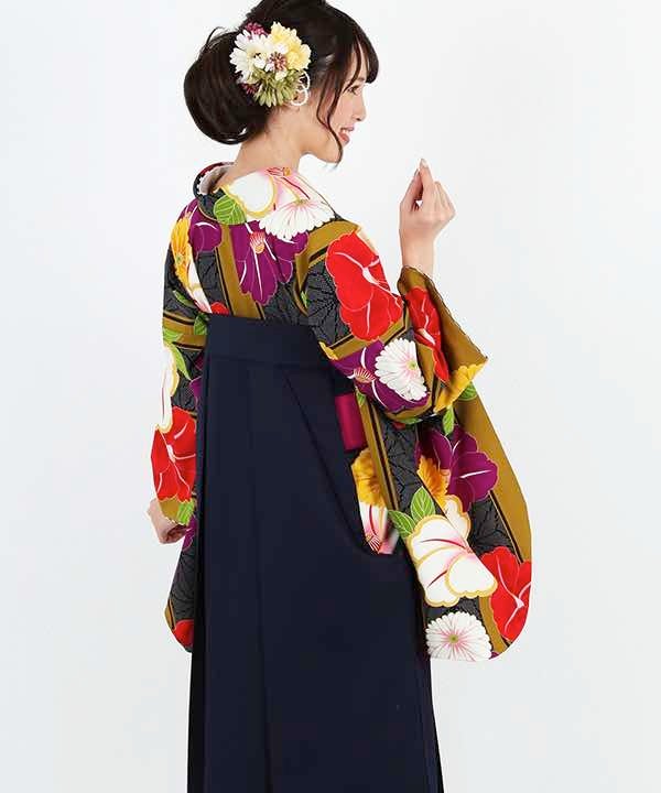 [レンタル] 【対応身長 165cm～173cm】卒業式 袴 レンタル フルセット 女性 袴セット-1516の宅配レンタル - 10
