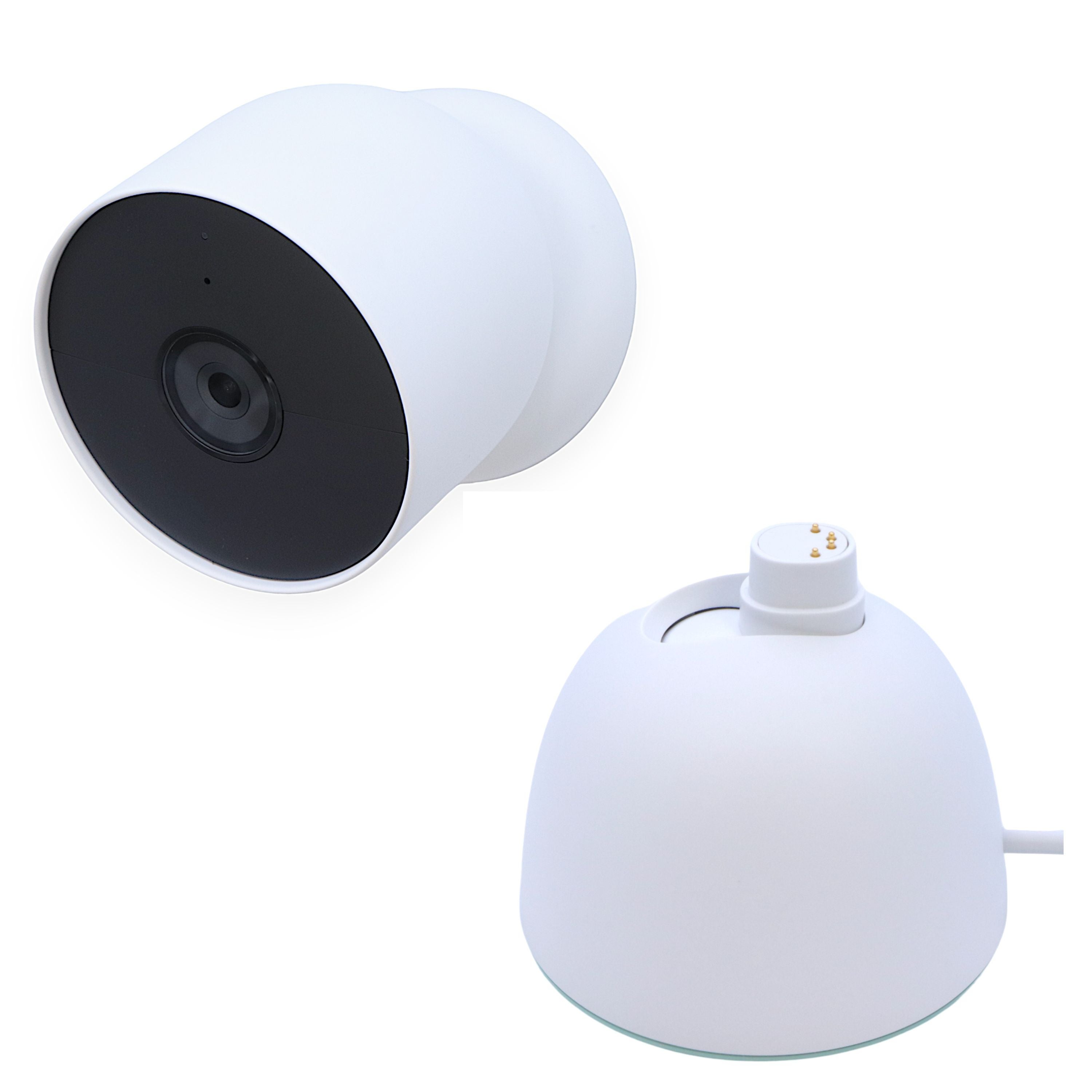 Google Nest Cam(屋内用/電源アダプター式) GA01998-JP 実は見た目よりもはるかにコンパクト！ 「Google Nest Cam