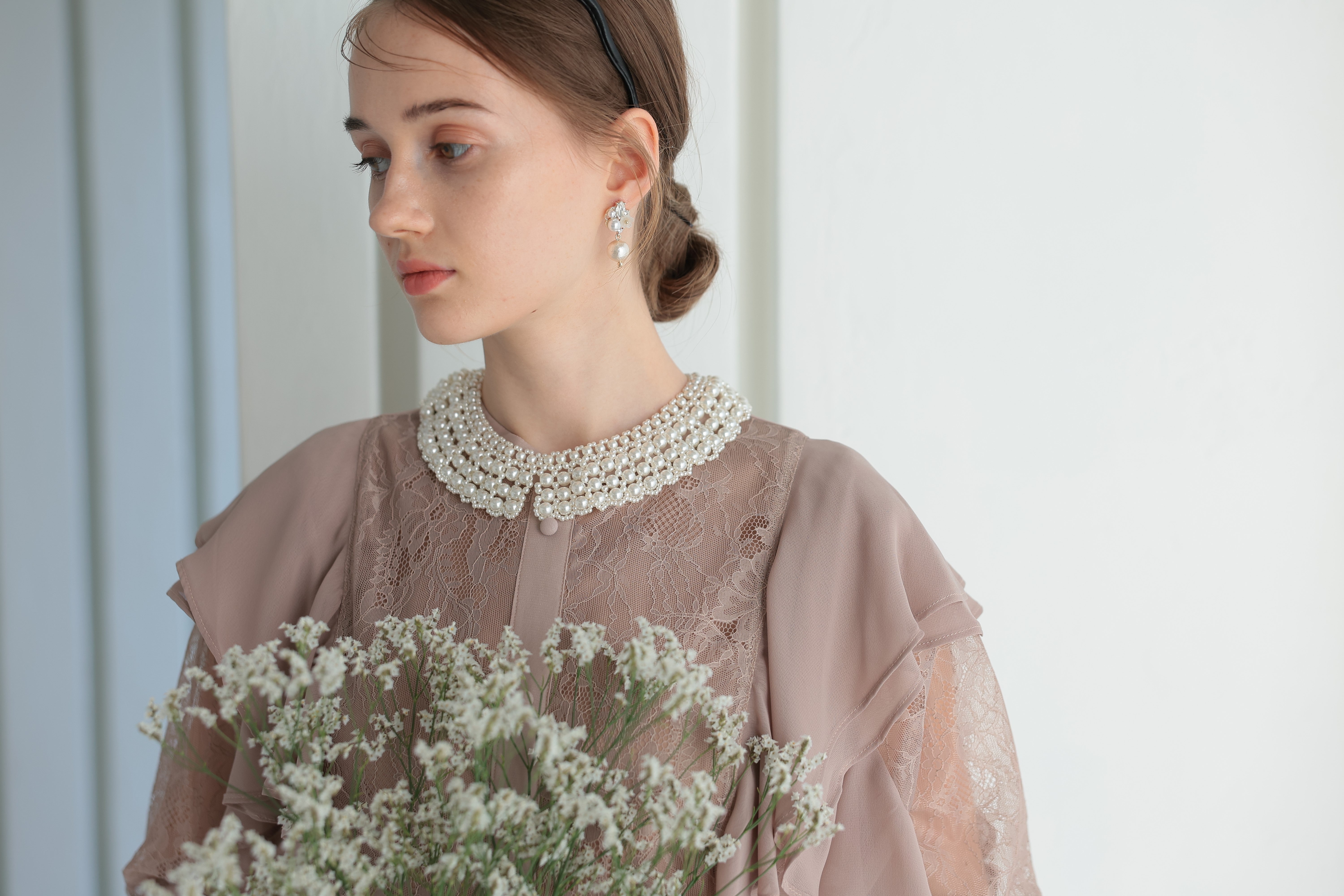 [レンタル] アートマリー つけ襟パールネックレス ホワイトの宅配レンタル - 5