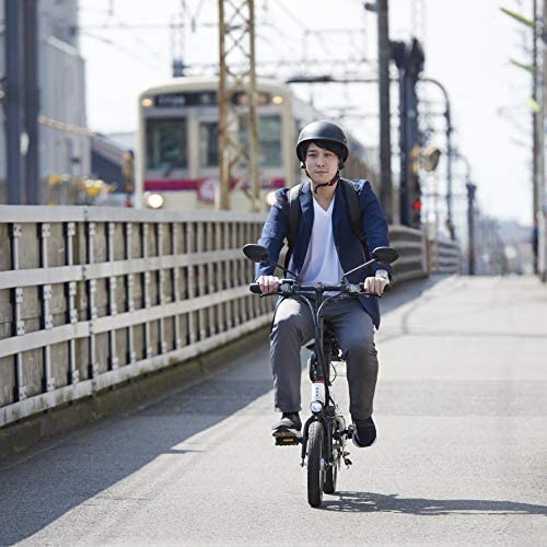 [レンタル] glafitバイク GFR-01 漕げる折りたたみ電動バイク ホワイトツートン - 8