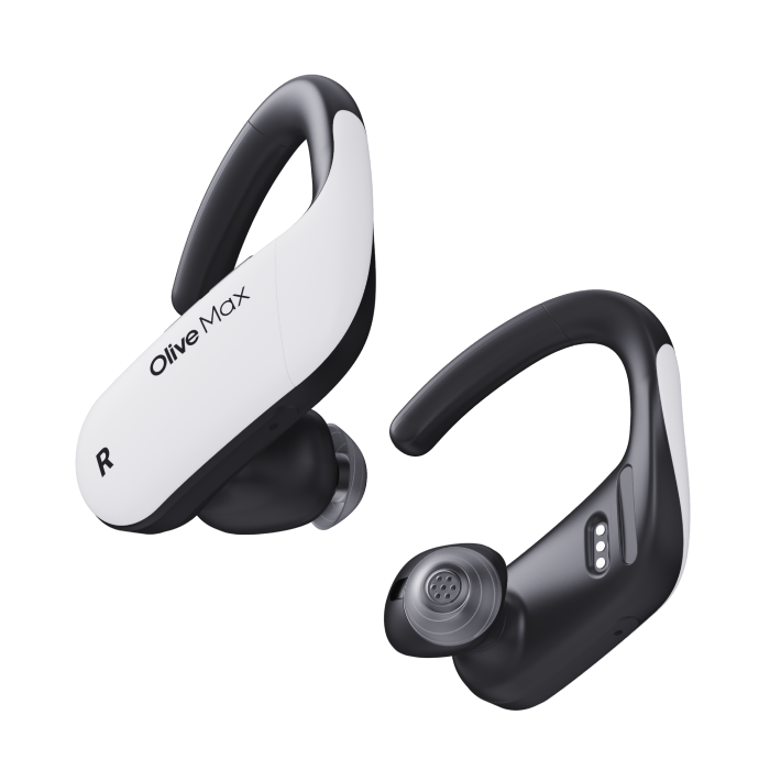 Olive Max 集音器　ワイヤレスイヤホン レンタル] Olive MAX ワイヤレス集音器 Remoteセット - Rentio