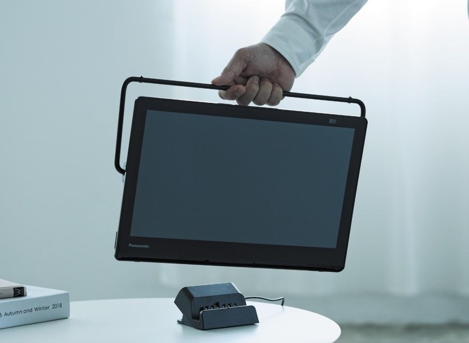 [レンタル] パナソニック プライベート・ビエラ UN-15LD12H ポータブルデジタルテレビ 15V型 地上・BS・110度CS 防水モデル - 12