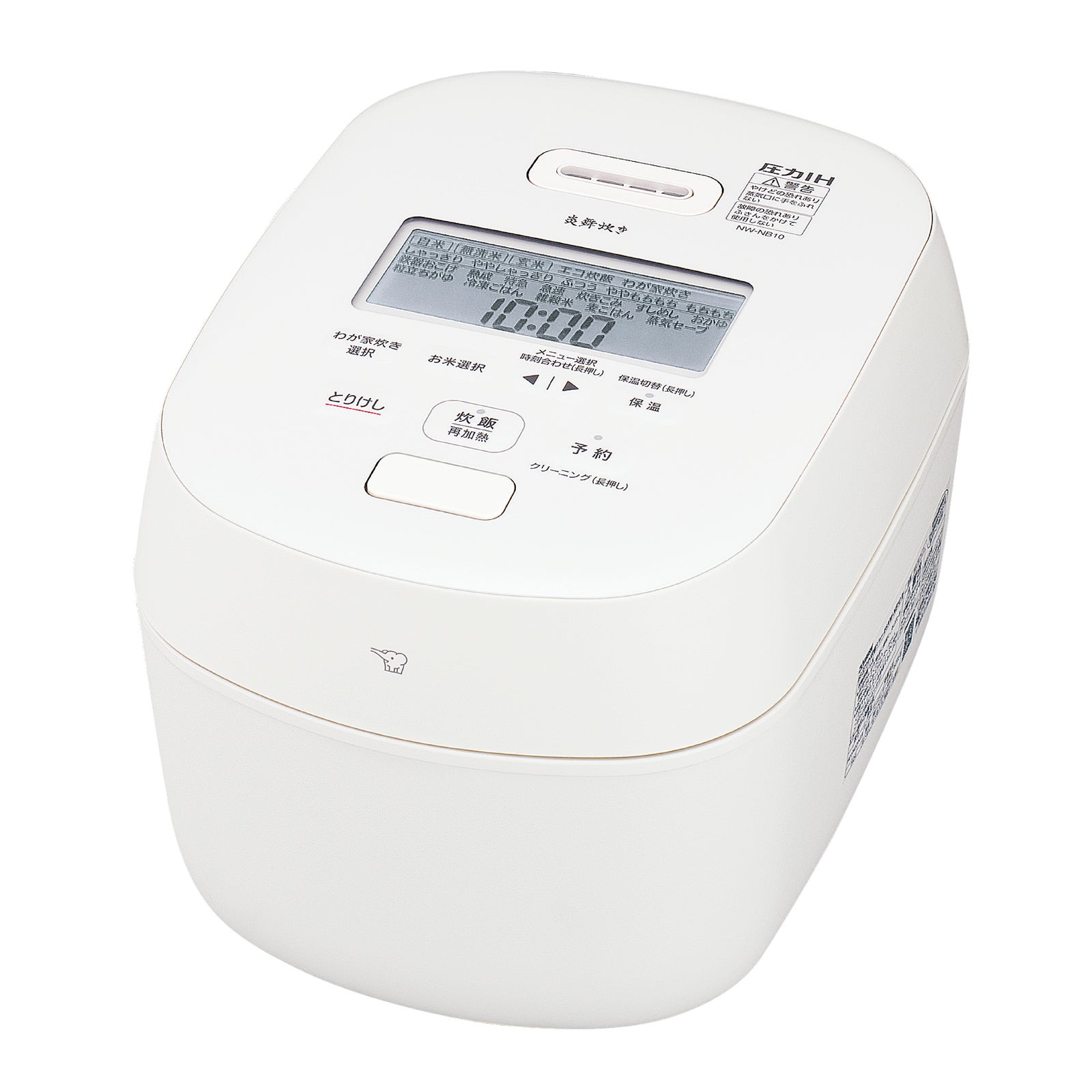 象印炊飯器 NW-JU10 ホワイト 象印 極め炊き NW-VJ10-WA [ホワイト] 価格比較 - 価格.com