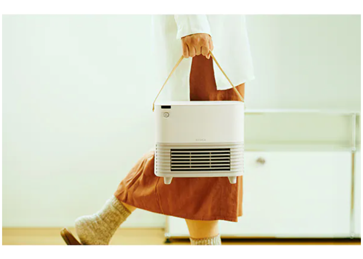 [レンタル] シロカ ポカCUBE SH-CF131 人感センサー付きセラミックファンヒーター - 3