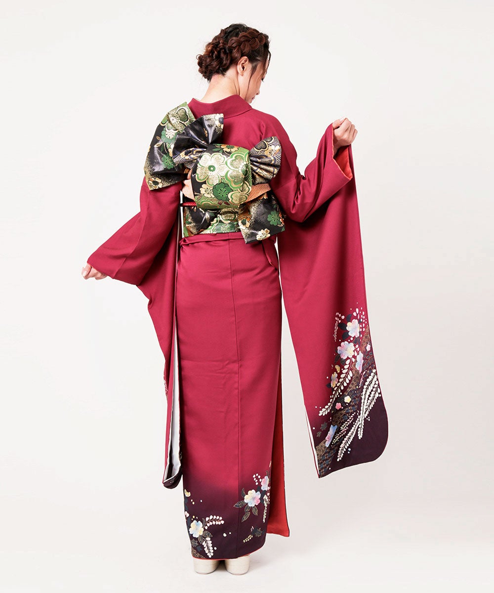 [レンタル] 【対応身長160-175cm】レンタル振袖フルセット-167の宅配レンタル - 7