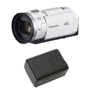 【5年保証付き】Panasonic ビデオカメラ HC-VX3 4K ホワイト 概要 デジタル4Kビデオカメラ HC-VX3 | デジタルビデオカメラ