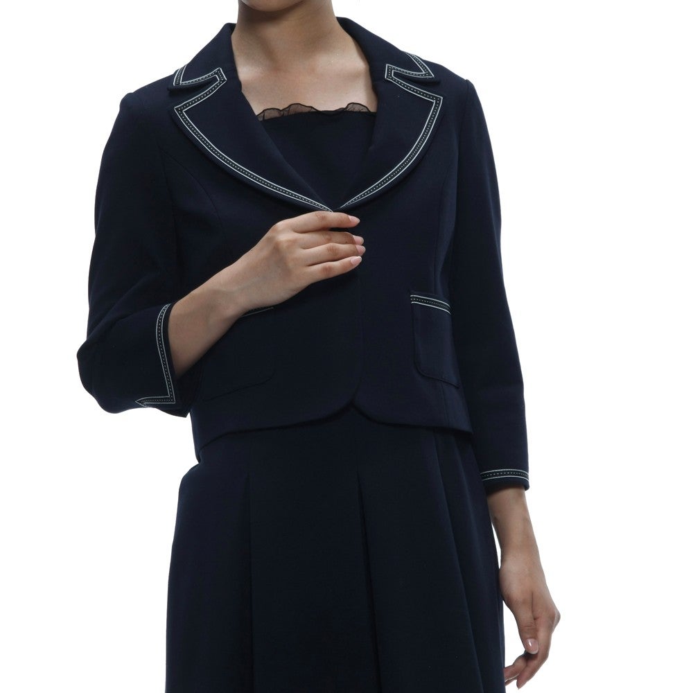 [レンタル] ハロッズ セレモニースーツ2点セット(ジャケット+ワンピース) ピンク / ベージュ / ブラック / ネイビーの宅配レンタル - 31