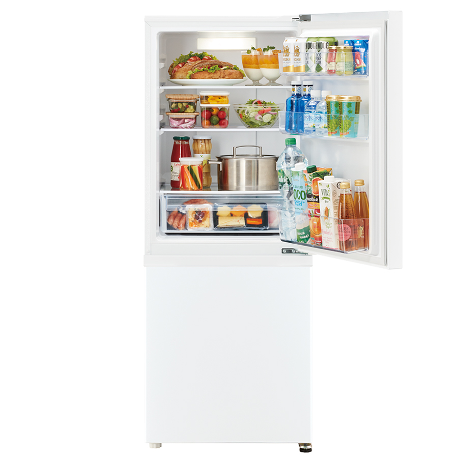 [レンタル] [201L][二人暮らし向け][右開き]アクア 冷凍冷蔵庫AQR-20R SIMPLE+ - 3