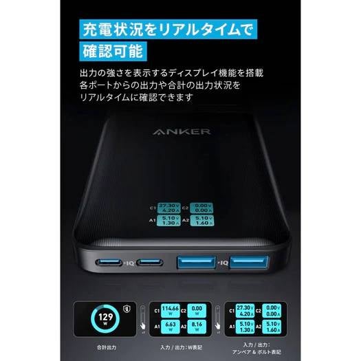 [レンタル] Anker Prime Charging Station (6-in-1, 140W) A9128NF1 充電器 - 3
