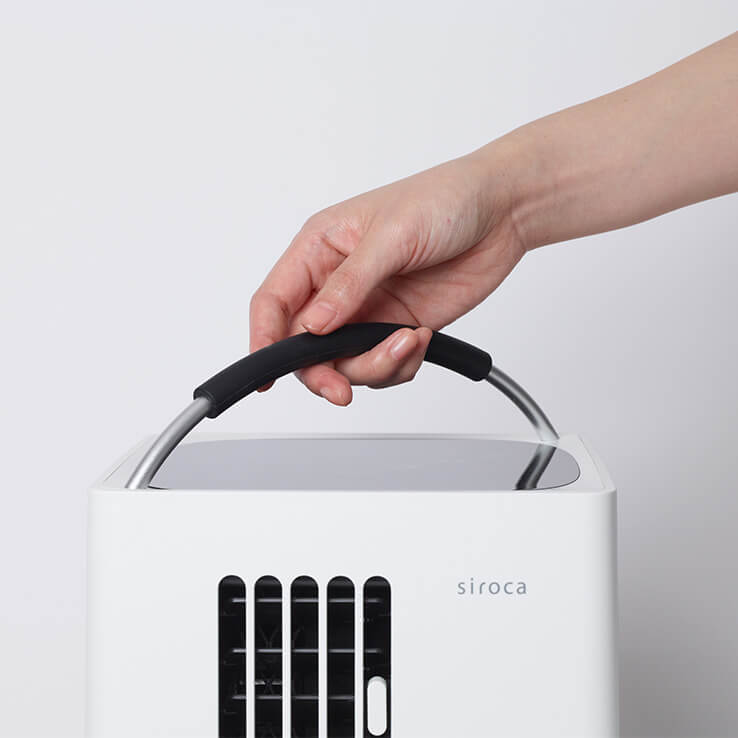 レンタル] シロカ 除湿機能付きポータブルクーラー SY-D151