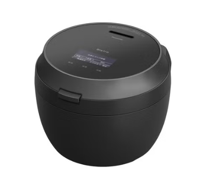 [レンタル] [5.5合炊き] [新品]パナソニック 可変圧力IHジャー炊飯器 ビストロ Vシリーズ SR-V10BB - 1