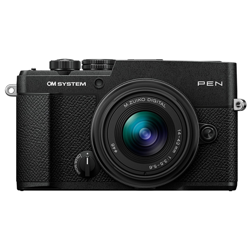 [レンタル] OM SYSTEM PEN 14-42mm F3.5-5.6 III レンズキット ミラーレス一眼 ブラック