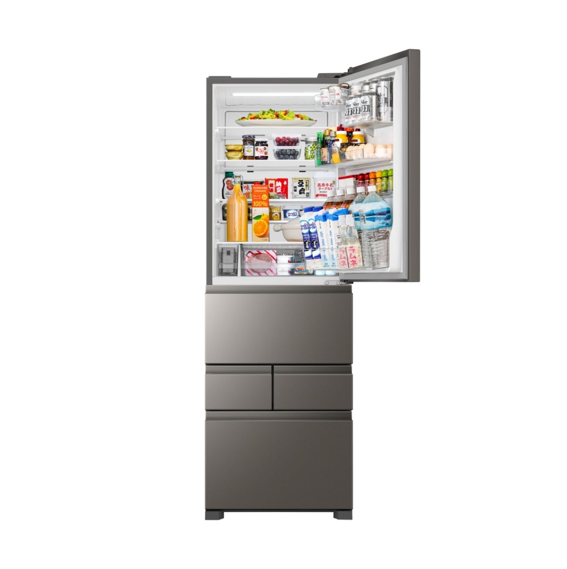 レンタル] [450L][ファミリー向け][右開き]Hisense (ハイセンス) HR