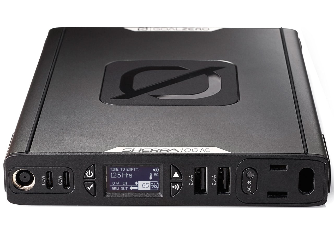 [レンタル] GOAL ZERO Sherpa 100AC Power Bank ポータブル電源(94Wh / 6400mAh) - 2