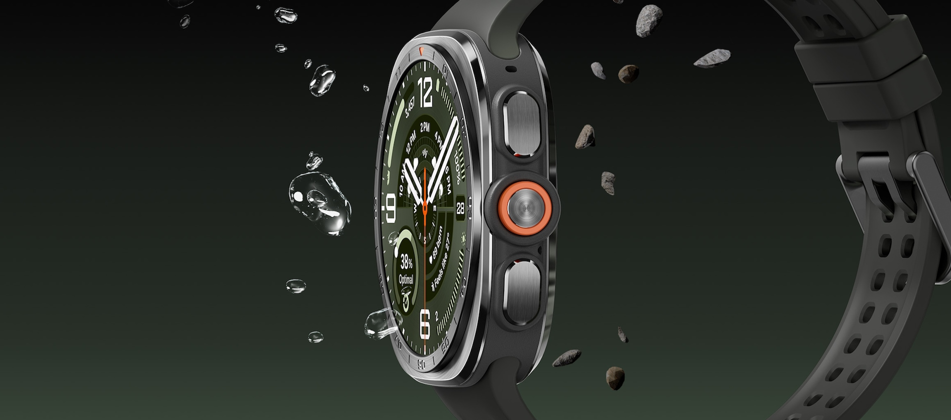 サムスン(Samsung) Galaxy Watch Ultra2(LTE, 47mm) 耐久性 防水イメージ - 14