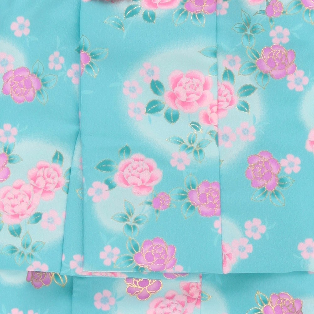 [レンタル] 七五三/節句 被布セット 3歳女の子 ふんわり 薔薇の宅配レンタル - 2