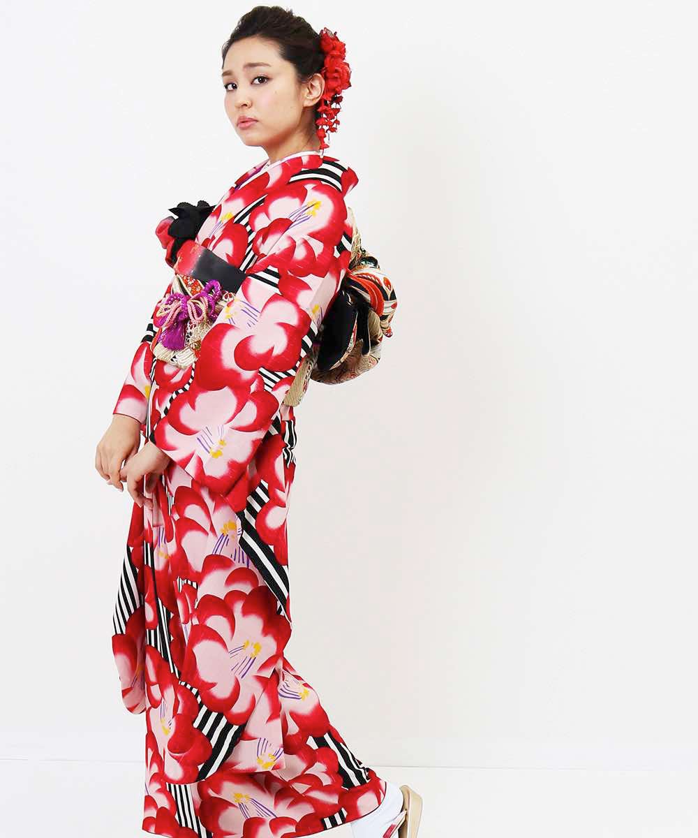 [レンタル] 【対応身長148-168cm】レンタル振袖フルセット-764の宅配レンタル - 3