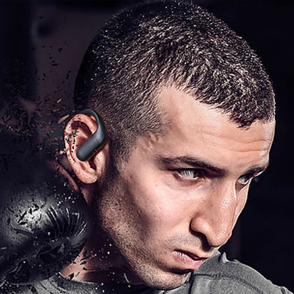 [レンタル] QCY T6 スポーツ型 ワイヤレスイヤホン ブラック - 5