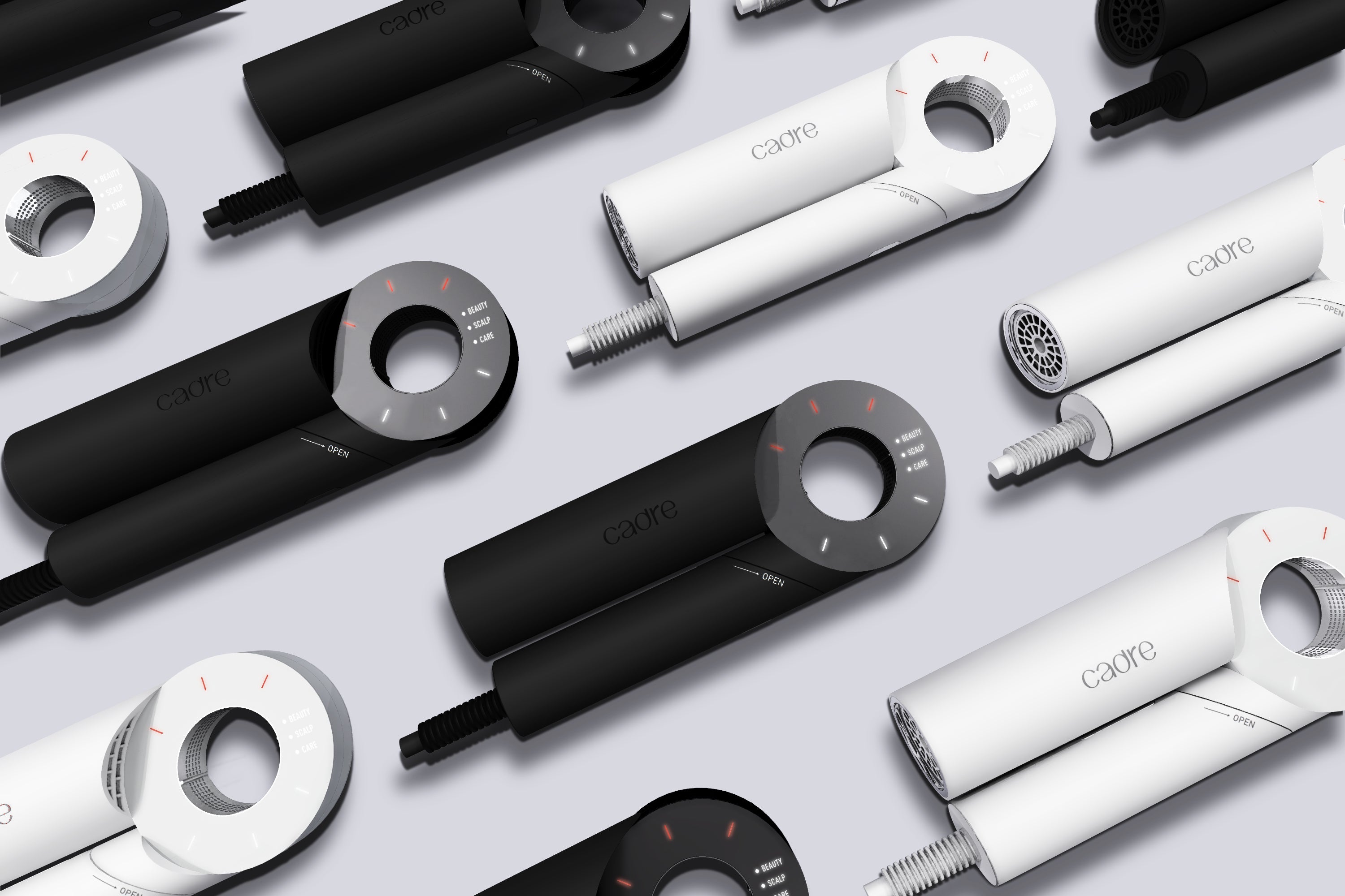 レンタル] CADRE（カドレ）HAIR DRYER ホワイト - Rentio