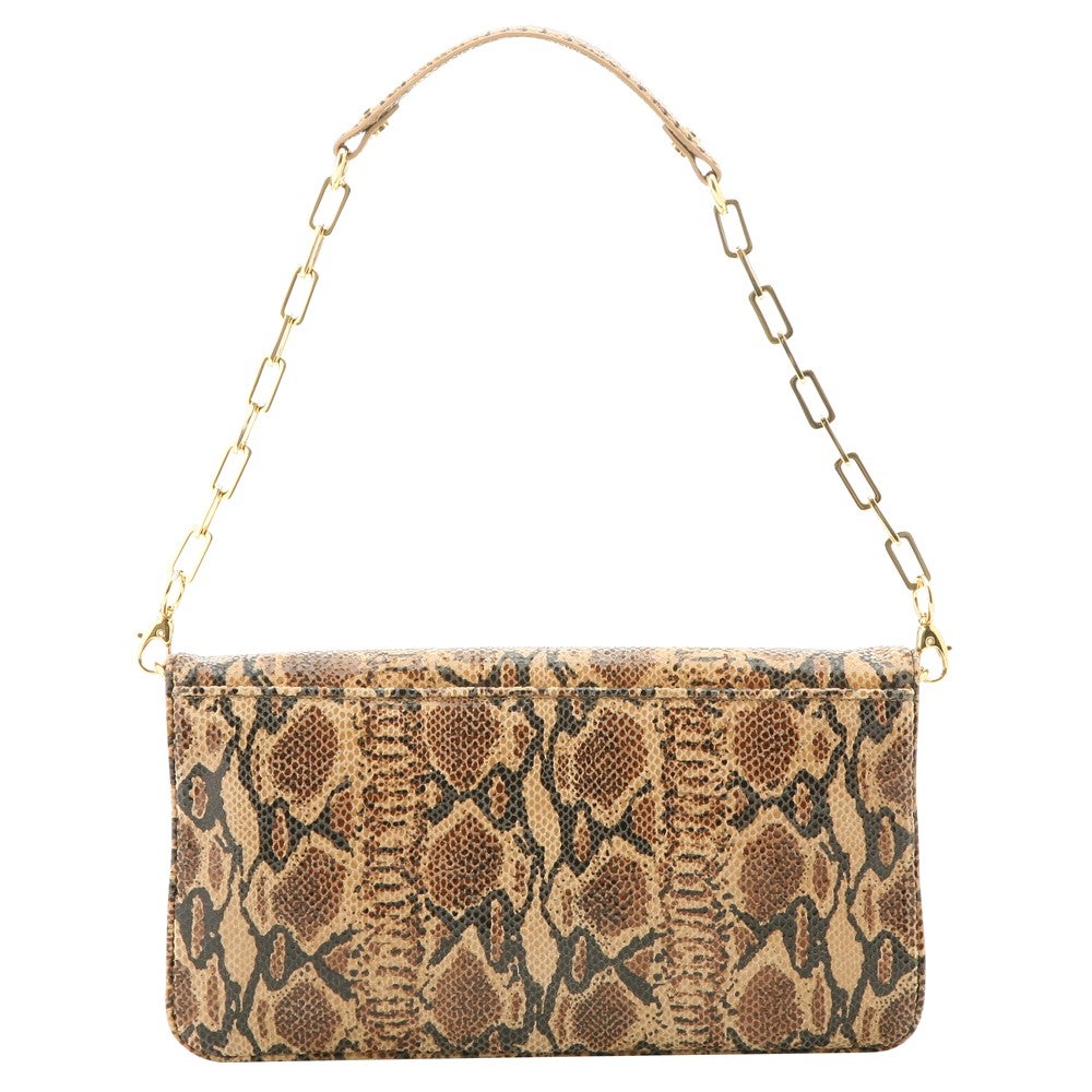 [レンタル] レディース トリーバーチ プリントレザー ショルダーバッグ - 2