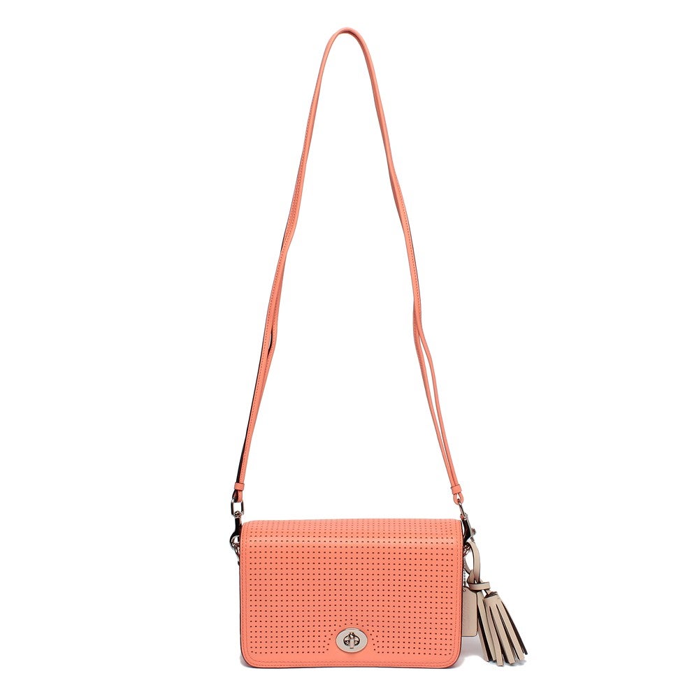 [レンタル] レディース コーチ レガシー パーフォレイテッド レザー ペネロピ ショルダーパース ショルダーバッグ - 4