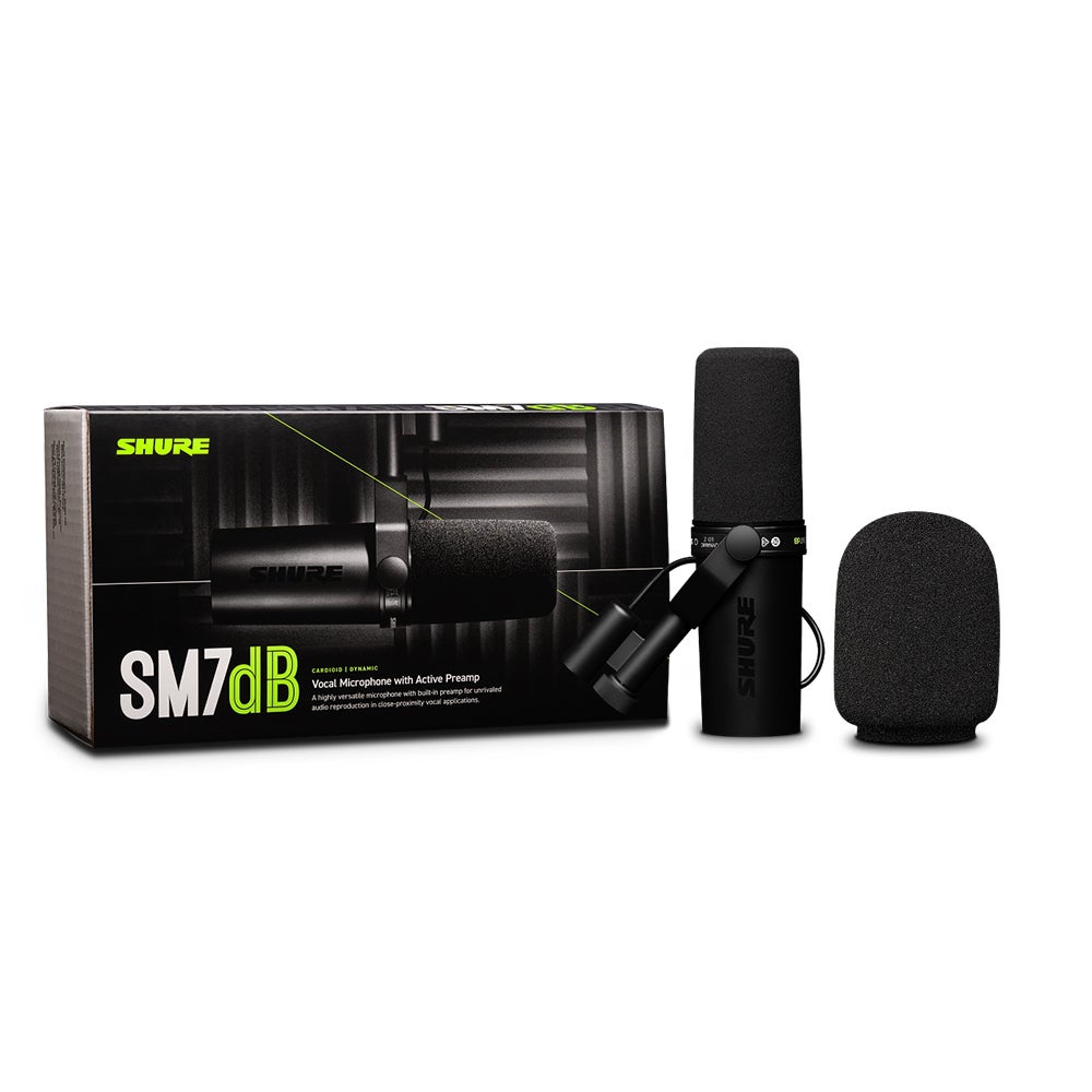 [レンタル] SHURE SM7dB プリアンプ内蔵ボーカルマイクロホン - 4