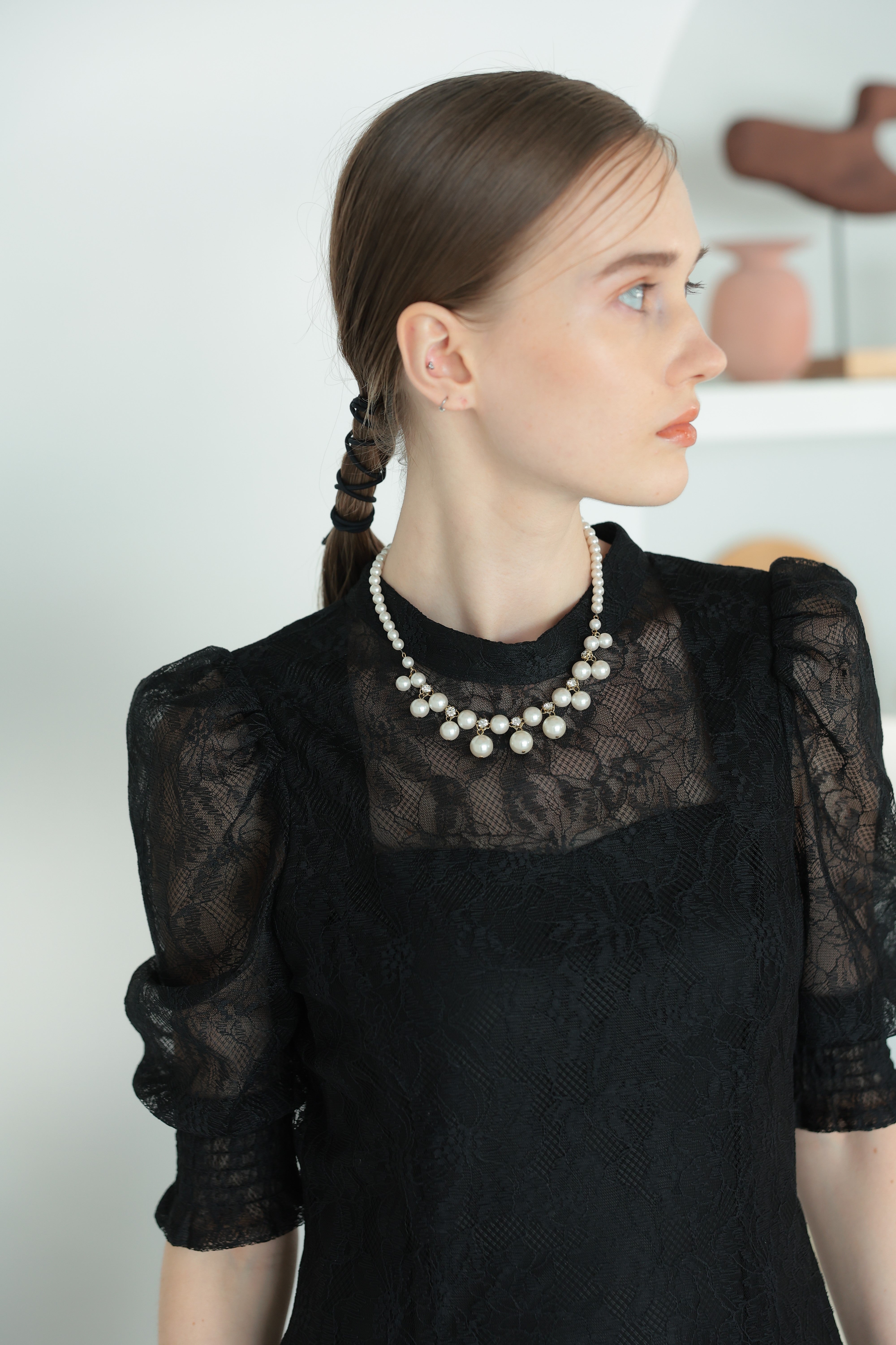 [レンタル] アートマリー パール＆ビジューネックレス シルバーの宅配レンタル - 2