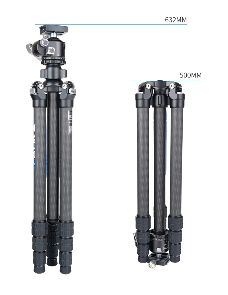 [レンタル] AOKA トラベラー三脚＋自由雲台 KG324C＋BH40 - 2