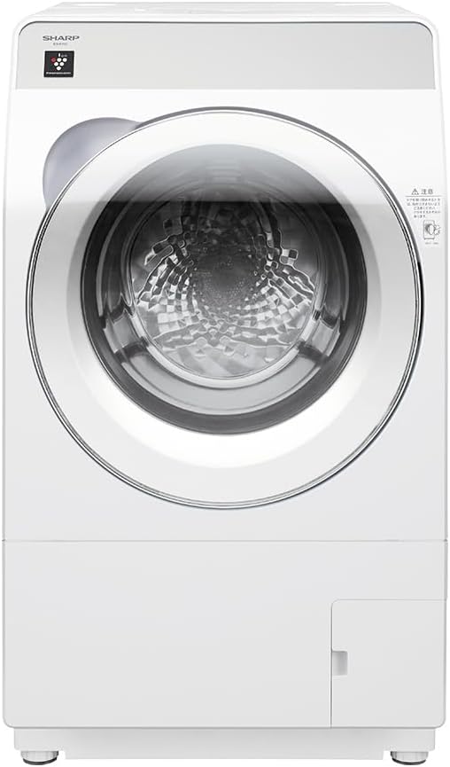 [レンタル] シャープ【右開き】洗濯11kg/乾燥6kg ES-K11C-WRドラム式洗濯乾燥機 - 2