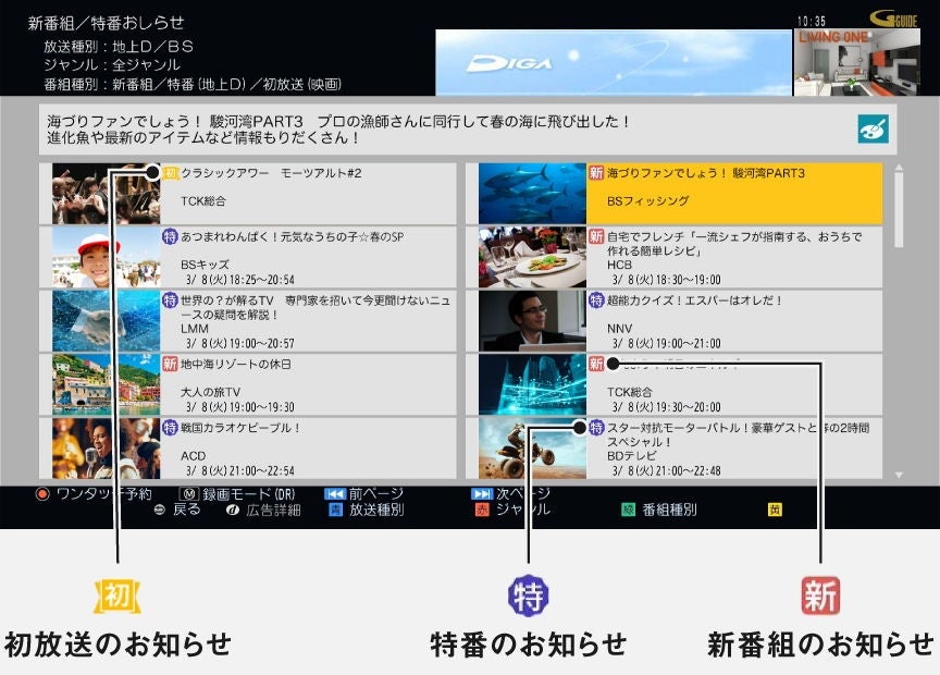 [レンタル] Panasonic ディーガ ブルーレイ/DVDレコーダー DMR-2W103 - 5